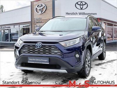 Gebraucht Toyota RAV4 Hybrid Team 218 PS (160 kW) 2021 Nagoyablau metallic SUV