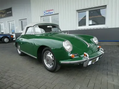 Occasion Porsche 356 75 PK (55 kW) 1965 Groen Cabriolet