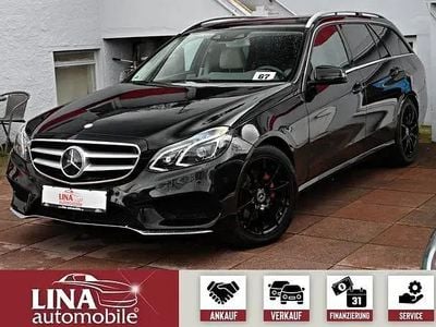 Brugt Mercedes E250 AMG 211 HK (155 kW) 2015 Sort Stationcar