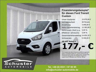 Begagnad Ford Transit Custom 131 HK (96 kW) 2022 Vit Minibuss