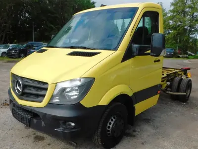 Gebraucht Mercedes Sprinter 163 PS (119 kW) 2018 Gelb Van