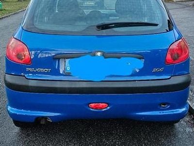 Usata Peugeot 206 75 CV (55 kW) 2005 Blu Utilitaria