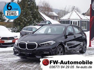 Schwarz Gebraucht 2021 BMW 118 Sport Line Kleinwagen | 18.990 € (Fairer Preis)