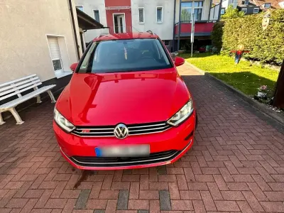 Gebraucht VW Golf Sportsvan 150 PS (110 kW) 2014 Rot Van / Kleinbus
