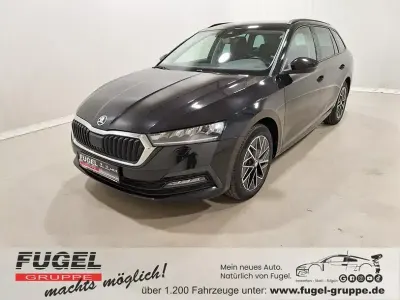 Gebraucht Skoda Octavia Clever 110 PS (80 kW) 2021 Schwarzmagic perleffekt Kombi