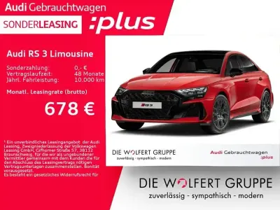 Gebraucht Audi RS3 Ambiente 400 PS (294 kW) 2025 Progressivrot metallic Limousine
