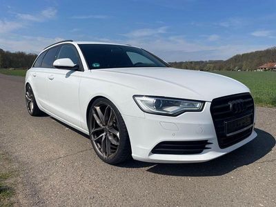 Używany Audi A6 Sport 177 KM (130 kW) 2014 Biały Kombi