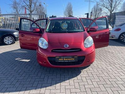 Gebraucht Nissan Micra Acenta 80 PS (58 kW) 2011 Rot Kleinwagen