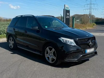 Gebraucht Mercedes GLE350 2015 Schwarz SUV