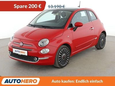 Gebraucht Fiat 500 Lounge 69 PS (50 kW) 2019 Rot Kleinwagen
