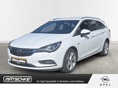 Brugt Opel Astra Dynamic 125 HK (91 kW) 2017 Hvid Stationcar