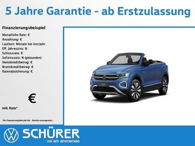 Usata VW T-Roc Cabriolet Goal 150 CV (110 kW) 2025 Blu Cabrio