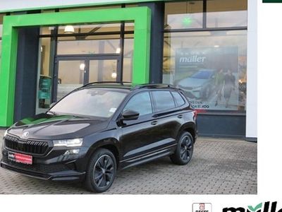 Gebraucht Skoda Karoq SportLine 150 PS (110 kW) 2022 Schwarz (black magic) SUV