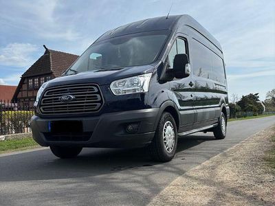 Usata Ford Transit 125 CV (91 kW) 2015 Blu Monovolume