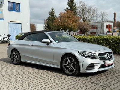 Gebraucht Mercedes C180 AMG line 156 PS (114 kW) 2020 Silber Cabrio