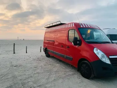 Gebraucht Opel Movano 125 PS (91 kW) 2010 Rot Van / Kleinbus