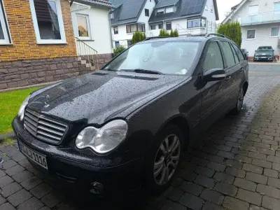 Brugt Mercedes C200 Classic 170 HK (125 kW) 2005 Sort Sedan