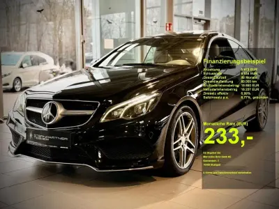 Second-hand Mercedes E400 AMG 333 CP (244 kW) 2016 Negru Coupe