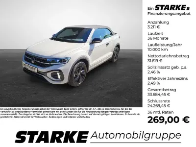 Gebraucht VW T-Roc Cabriolet Edition 150 PS (110 kW) 2025 Grau (ascotgrau) Cabrio