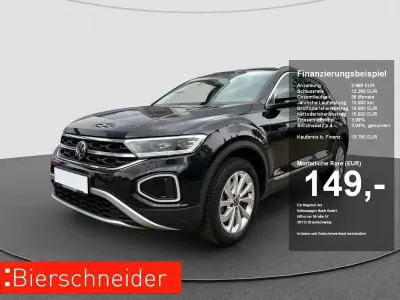 Gebraucht VW T-Roc Business 110 PS (80 kW) 2023 Schwarz SUV