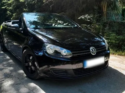 Gebraucht VW Golf 105 PS (77 kW) 2011 Schwarz Cabrio
