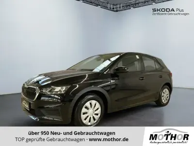 Gebraucht Skoda Fabia Ambition 110 PS (80 kW) 2022 Schwarzmagic perleffekt Kleinwagen