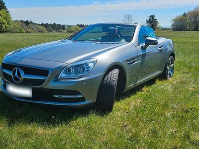 Usata Mercedes SLK200 184 CV (135 kW) 2012 Grigio Cabrio