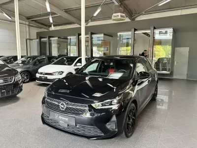 Gebraucht Opel Corsa GS Line 131 PS (96 kW) 2023 Diamant schwarz/karbon schwarz Kleinwagen