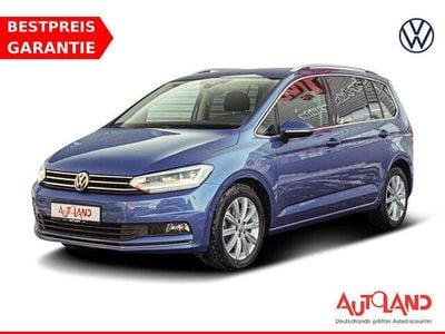Blau Gebraucht 2019 VW Touran Highline Van / Kleinbus | 26.950 € (Etwas zu teuer)