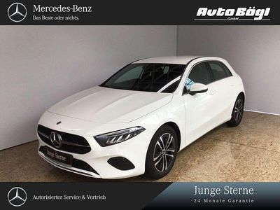 Gebraucht Mercedes A180 Advanced 136 PS (100 kW) 2024 Unilack polarweiß Limousine