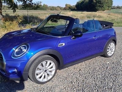 Brugt Mini Cooper Cabriolet 136 HK (100 kW) 2018 Blå Cabriolet