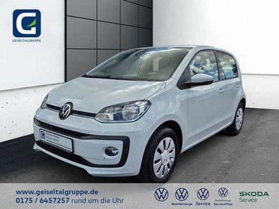 Weiß Gebraucht 2022 VW up! move up! Kleinwagen | 10.960 € (Fairer Preis)