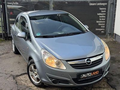 Gebraucht Opel Corsa Edition 80 PS (58 kW) 2008 Silber Kleinwagen