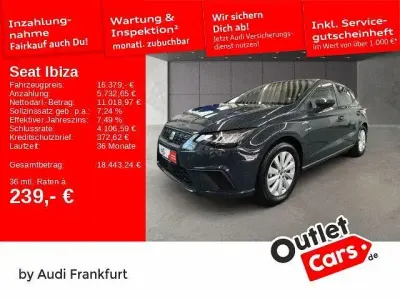 Second-hand Seat Ibiza 95 CP (69 kW) 2025 Albastru Hatchback