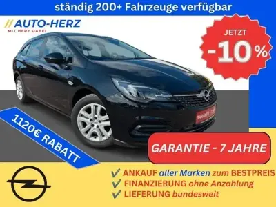 Gebraucht Opel Astra 110 PS (80 kW) 2021 Schwarz Kombi