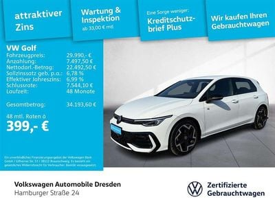 Gebraucht VW Golf VIII R-line 150 PS (110 kW) 2025 Pure white Limousine