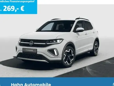 Ny VW T-Cross R-line 116 HK (85 kW) 2025 Hvid SUV