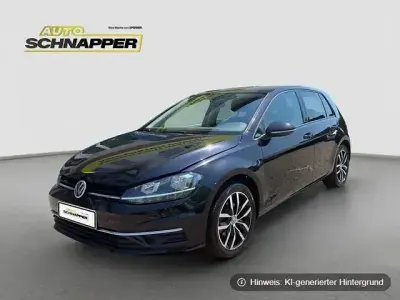 Gebraucht VW Golf VII IQ Drive 150 PS (110 kW) 2019 Schwarz Limousine