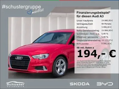 Gebraucht Audi A3 Sport 150 PS (110 kW) 2020 Rot Limousine