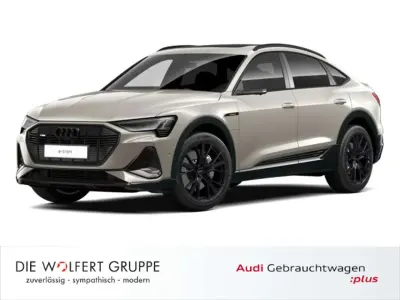 Gebraucht Audi e-tron S-Line 300 kW (408 PS) 2022 Siambeige metallic SUV