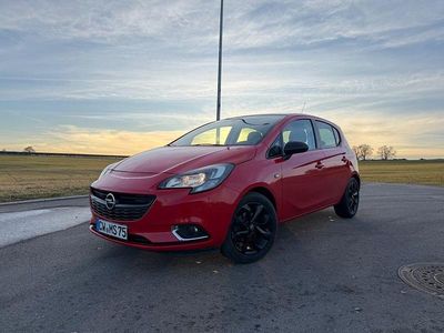 Gebraucht Opel Corsa Color Edition 90 PS (66 kW) 2015 Rot Kleinwagen