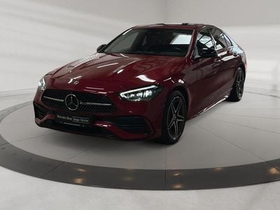 Gebraucht Mercedes C300e AMG 197 PS (144 kW) 2023 Designo patagonienrot metallic Limousine