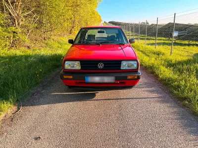 Gebraucht VW Jetta 72 PS (52 kW) 1989 Rot Limousine