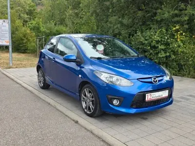 Gebraucht Mazda 2 Dynamic 103 PS (75 kW) 2009 Blau Kleinwagen