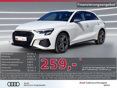 Ibisweiß Gebraucht 2024 Audi S3 Design Limousine | 35.890 € (Superpreis)