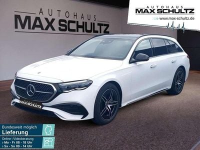 Gebraucht Mercedes E220 AMG 197 PS (144 kW) 2025 Unilack polarweiß Kombi