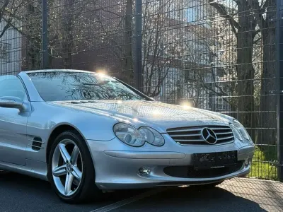 Używany Mercedes SL500 AMG 306 KM (225 kW) 2004 Srebrny Kabriolet