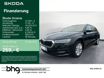 Gebraucht Skoda Octavia Ambition 150 PS (110 kW) 2023 Schwarz Kombi