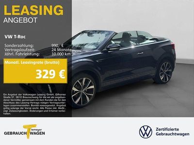 Gebraucht VW T-Roc Cabriolet R-line 150 PS (110 kW) 2025 Grau Cabrio