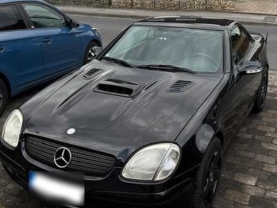 Gebraucht Mercedes SLK200 163 PS (119 kW) 2001 Schwarz Cabrio